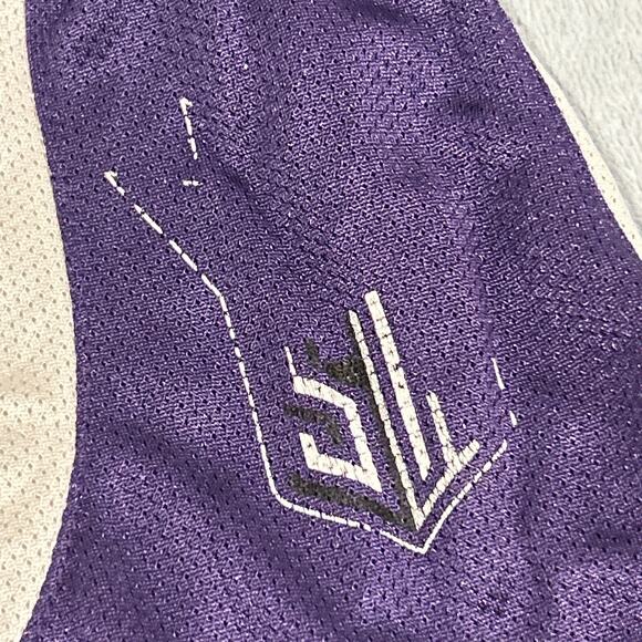 Y2k 2000s Shinny Dazzle Mesh Shorts Boys Medium 22x7 NBA Reebok Basketball Retro - Picture 5 of 10